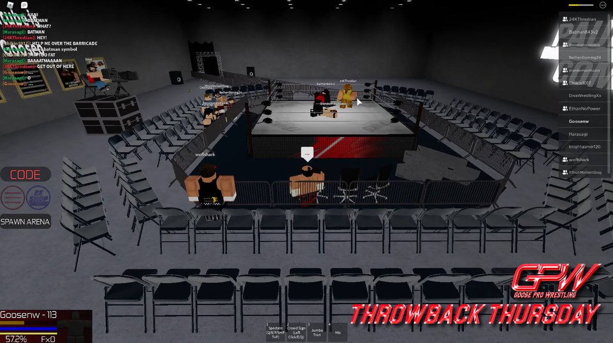 GPW2x's tweet photo. THROWBACK THURSDAY #1: Back in 2021 maybe 2020 idk 

Johnny Allen (current GPW Memphis champ) Defended his OTTR Youtube Championship against Paul Goosen

The match was good with surprising spots the match ended when Batman interfered by hitting Johnny with a chair! https://t.co/I8c2ViooQR
