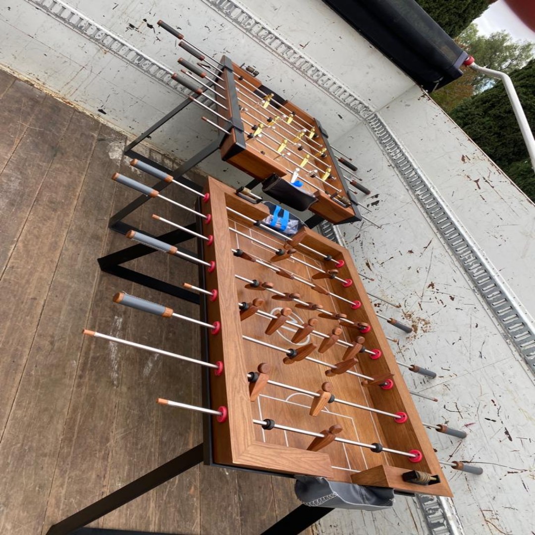 Picked up foosball tables for donation. Onward! #ondemand #yardwaste #ecofriendly #furniture #appliance #recycling #rubbishremoval #nearme #declutter #estatecleanout #garagecleanout #dumpster #clean #cleanout #storagecleanout #calltoday #brotherhood #giveusacall #junkremoval