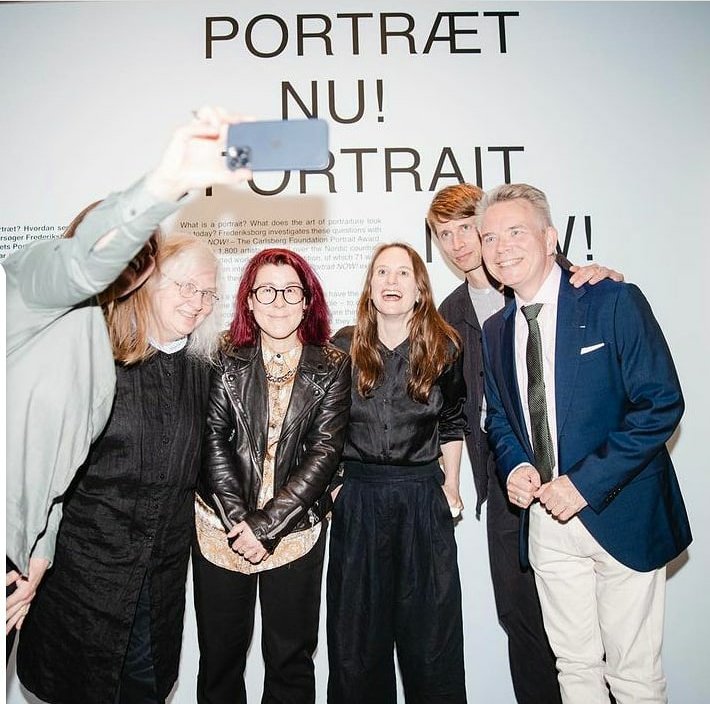 Jury service done. Had such a blast with these wonderful people judging this year's #PortraitNow prize @dnmfrederiksbrg in Denmark. In 2023, portraiture is alive and kicking