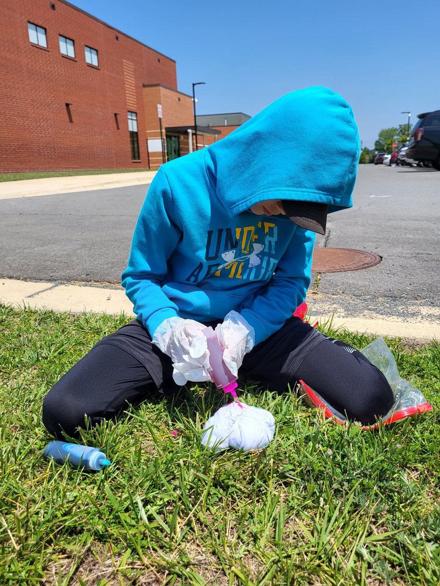 My favorite day of the year....tie dye day! The kiddos made some really cool designs--can't wait to see how they all turn out! 5th grade will be wearing our tie dye on Tuesday,  6/6!

<a href="/GoshenPostES/">Goshen Post ES</a>