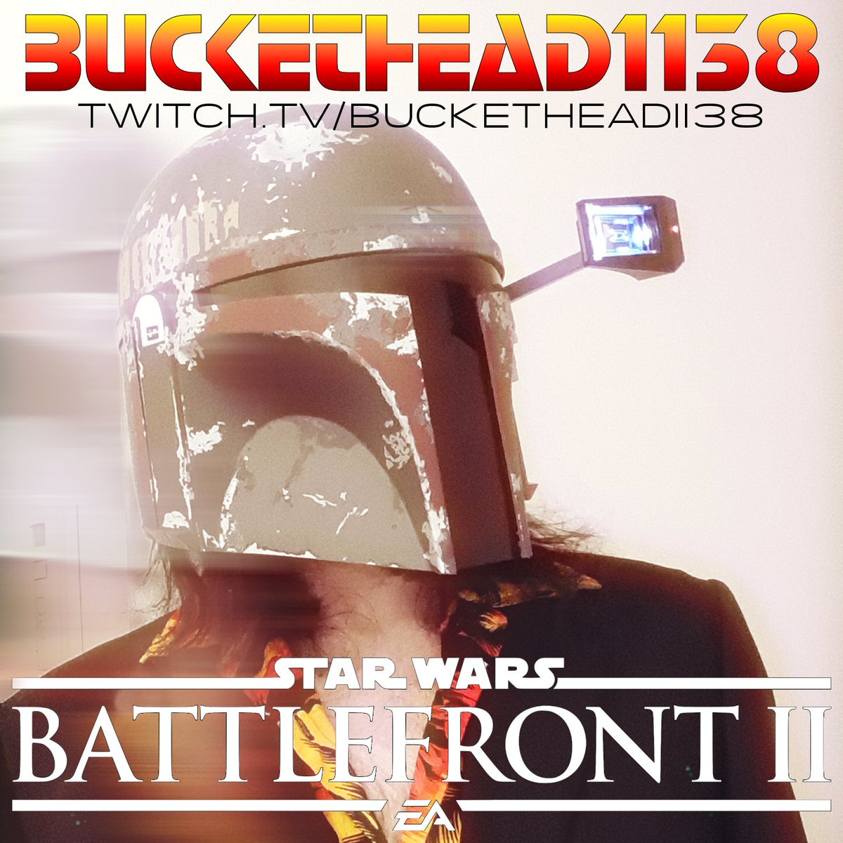 LIVE SOON!!!
twitch.tv/buckethead1138 

1138☆NATION
discord.gg/3aKTAgENA7 

#BucketHead1138 #Twitch #TwitchStreamer #Gamer #StarWars #BattlefrontII #StarWarsBattlefrontII #EntertainmentEarth #Live