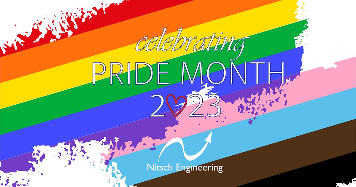 Happy Pride Month! We're excited to celebrate the progress that the LGBTQ+ community has made in achieving equality, recognize and support the work that still needs to be done, and thank our LGBTQ+ ERG for the work they're doing to ensure Nitsch remains a welcoming workplace!
