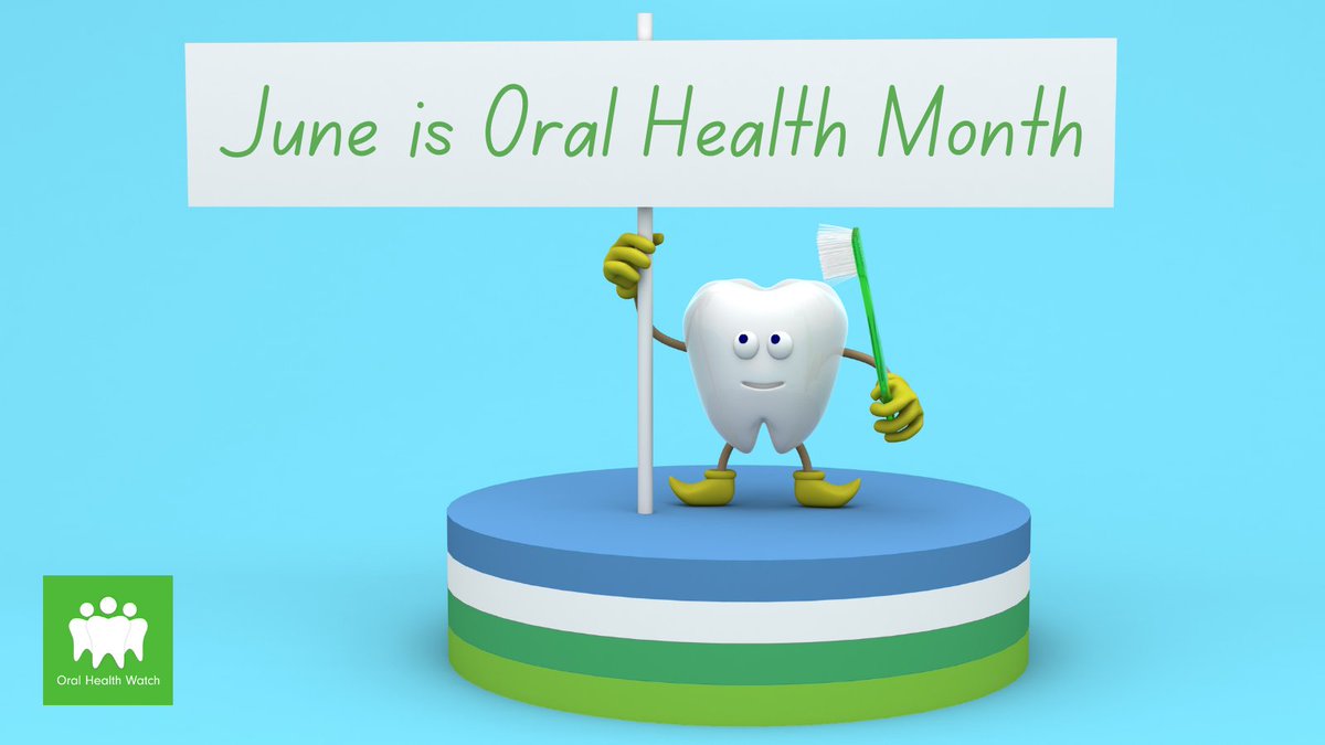 Everybody deserves to enjoy the benefits of good oral health. What better time than June (designated as Oral Health Month) to support policies, programs & efforts that expand access to preventive measures like water fluoridation & oral health care. #teethmatter #oralhealthmonth