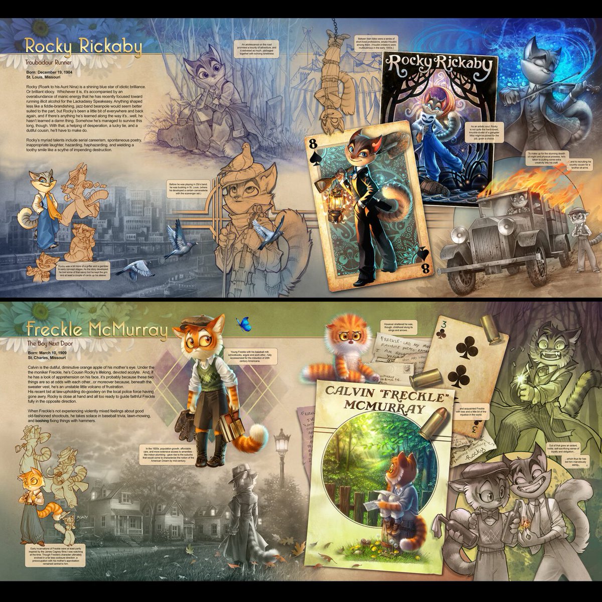 Lackadaisy Tracy on Twitter "The Lackadaisy Essentials book is here
