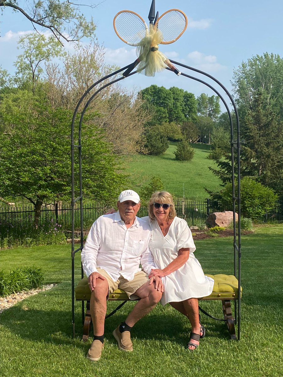 _OGKnightTennis's tweet photo. Thanks to everyone who attended our celebration! We have so enjoyed the many years coaching the OG boys and girls tennis teams!  We want to wish Austin Nöldner, the new tennis coach the very best! Go Knights!!!!
💙🎾💙 https://t.co/gSNkcbHoNP