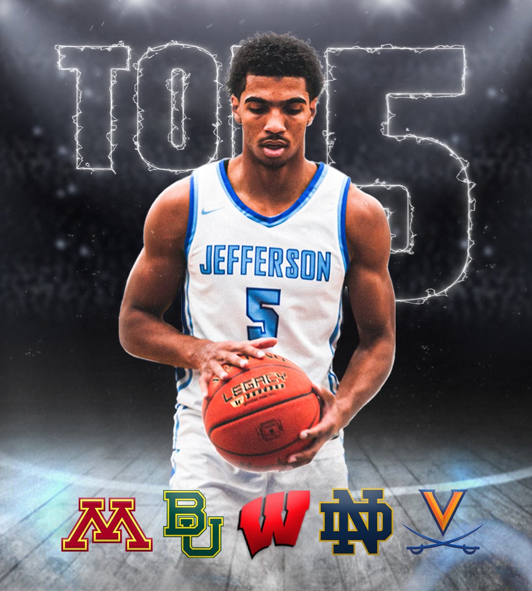 Top 5️⃣
Commitment at 3pm CT tomorrow⏰