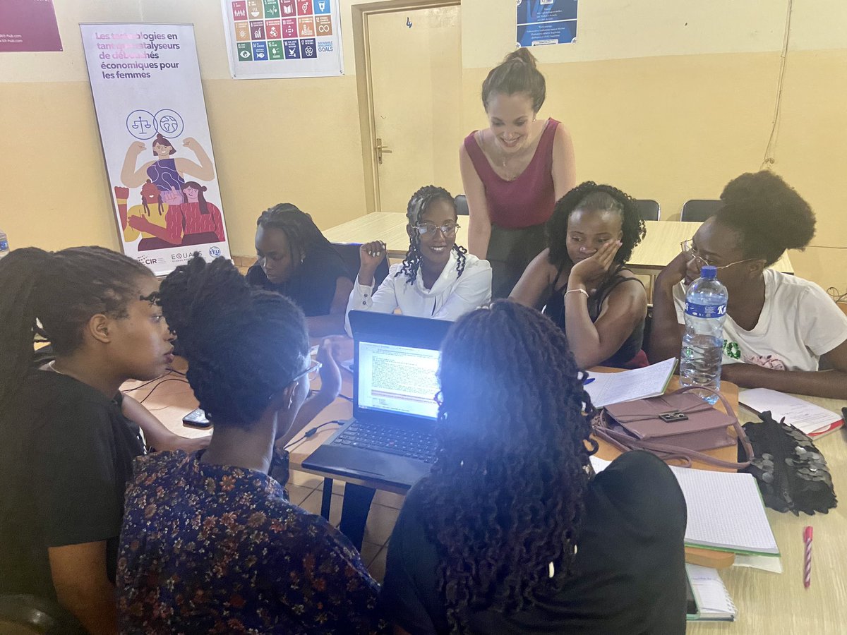 To our incredible students — Ndagukeje! Today marks the LAST CLASS of our inaugural Women Building Change program. Our students have persevered through power outages and connectivity issues all while learning data science. The future is female, and the future is Burundi.