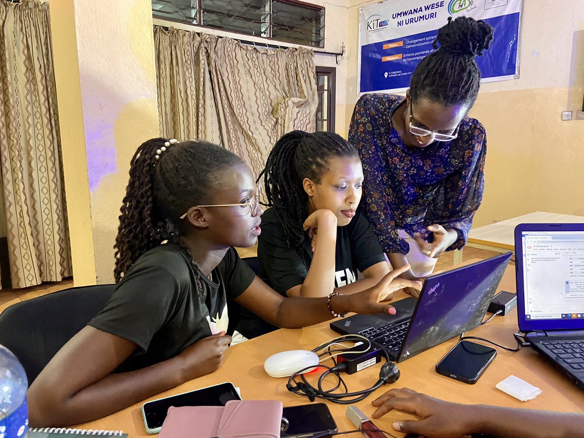 WeCodeDreams's tweet image. To our incredible students — Ndagukeje!
Today marks the LAST CLASS of our inaugural Women Building Change program. Our students have persevered through power outages and connectivity issues all while learning data science.
The future is female, and the future is Burundi.