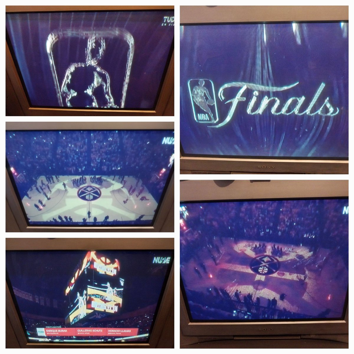 Ya en sintonia para disfrutar las #NBAFinalsEnTUDN 📺 
con los masters de la narración <a href="/EnriqueBurak/">Enrique Burak</a> y <a href="/memo_schutz/">Guillermo Schutz</a> además de los análisis del gran <a href="/Becerro_llamas/">Horacio llamas</a> y  los reportes de <a href="/DaniSchvartzman/">Daniel Schvartzman</a> desde #BallArena de Denver saludo 🖐   #HeatCulture y #Nuggets #BringItIn