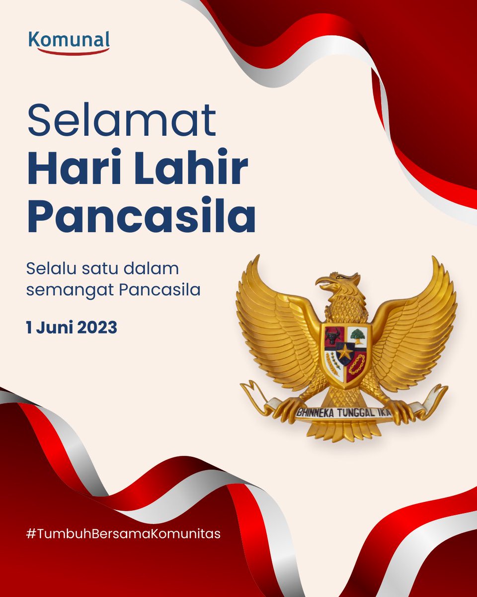 Selamat Hari Lahir Pancasila 1 Juni 2023

Satukan visi untuk mewujudkan Indonesia Emas tahun 2045