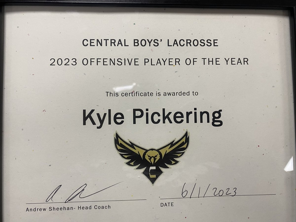 THEKPERA's tweet photo. Thanyou @SPFLDCentralLax for a great year and OFFENSIVE MVP with 32 goals on the season @Watson_718 @CentralFB413 @Andre_Dixon https://t.co/LvdU9so4YP