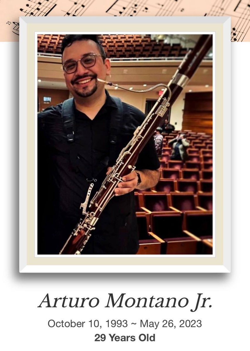 Arturo Montaño Jr. 💉🪦
#FullyVaccinated #DiedSuddenly
(May 2023) 🇺🇸 Illinois 

“It is with great sadness and disbelief that I announce the sudden and very unexpected passing of my cousin Arturo montano jr at 29 years old.”

Obituary

CovidBC.me