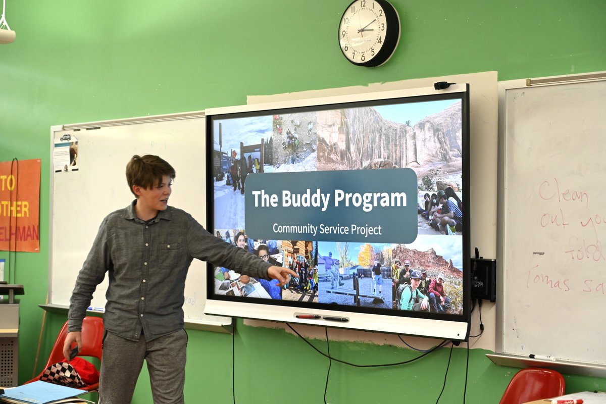 What would you do to help a community organization? AMS students volunteered to coach, raise awareness and strategize on increasing donations for nonprofit community organizations. Thursday was the Inaugural 8th-Grade Community Project Showcase. #kidvolunteersrock #education