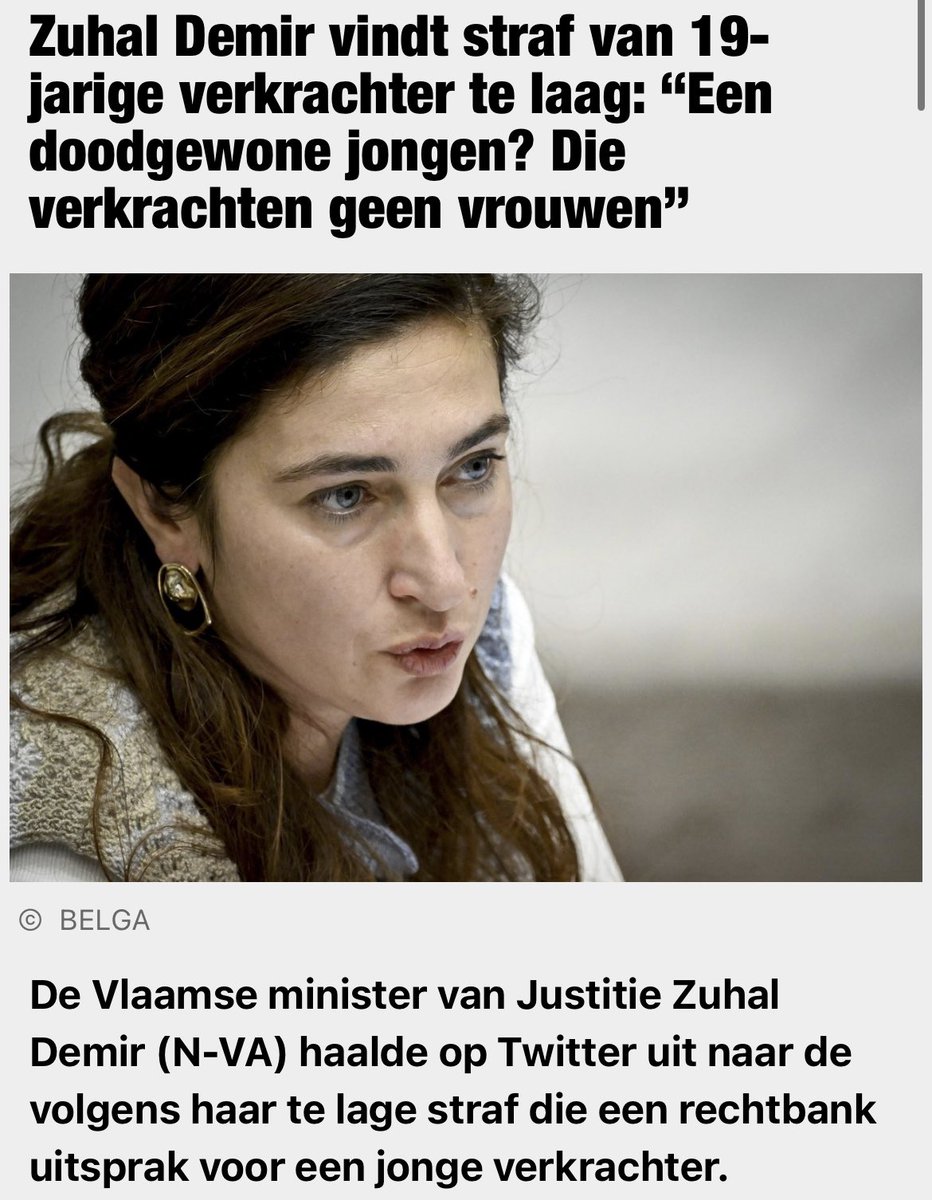 7) En indien De Roover namens de N-VA al moeite heeft met een partijvoorzitter die een maatschappelijk debat start en heksenjacht tav ACID aankaart, wat denkt hij dan van zijn eigen minister van justitie? #dtv