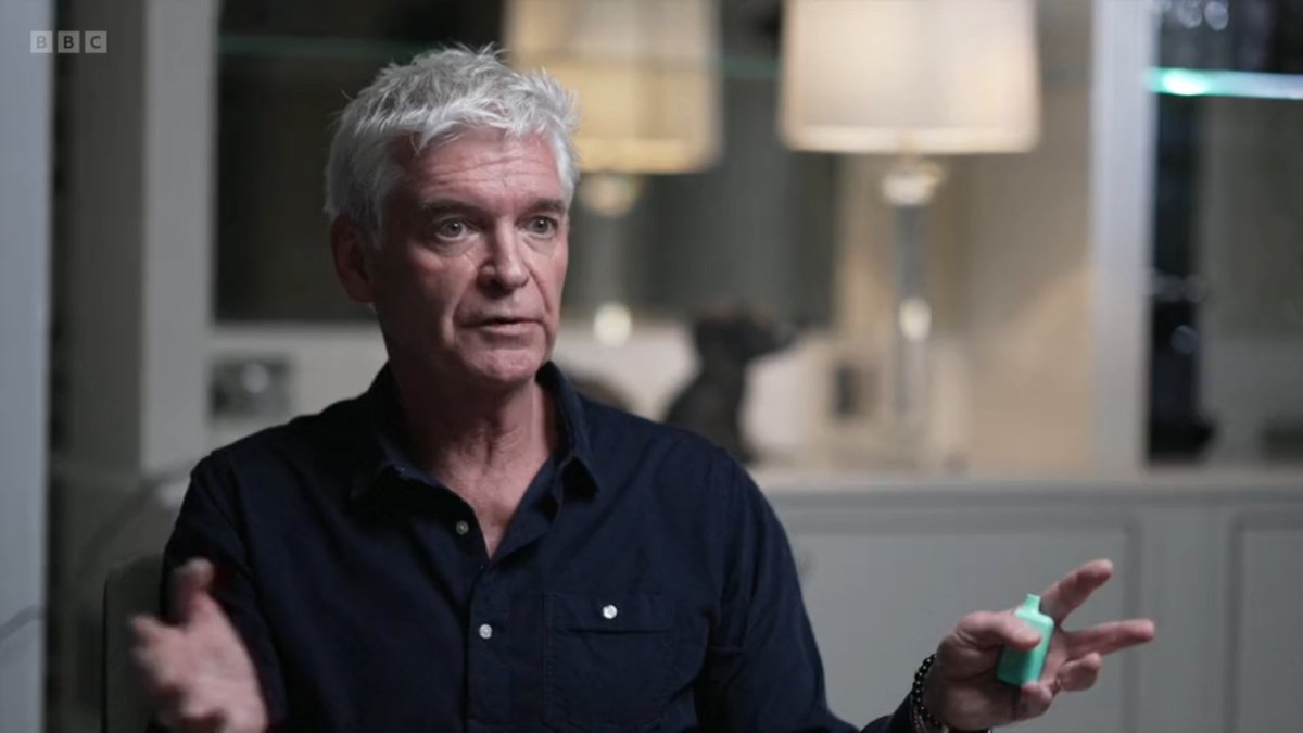 Phillip Schofield using a disposable vape literally during a BBC News interview feels like its own separate watershed moment