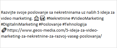 AnisTadic's tweet photo. Razvijte svoje poslovanje sa nekretninama uz naših 5 ideja za video marketing. 🏠🎥 #Nekretnine #VideoMarketing #DigitalniMarketing #Poslovanje #Tehnologija
🔗https://t.co/SYPV4OsNGo https://t.co/YcGo1TYreg