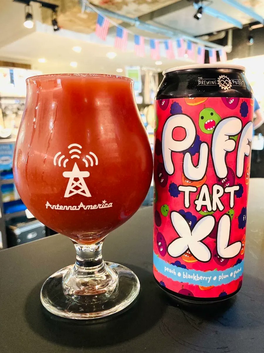 HiyaKuma0617's tweet photo. #BrewingProject / Puff Tart XL PBPG
マシュマロ、いちごジャム、綿菓子の香り
ガツンと甘く、アメリカのベリー系のグミを食べているかのよう
後味にグァバの酸味と砂糖の甘味、アルコールの香りをほんのり感じて美味しい
#アンテナアメリカ 横浜 #ビール #クラフトビール https://t.co/YShpIlOWRr