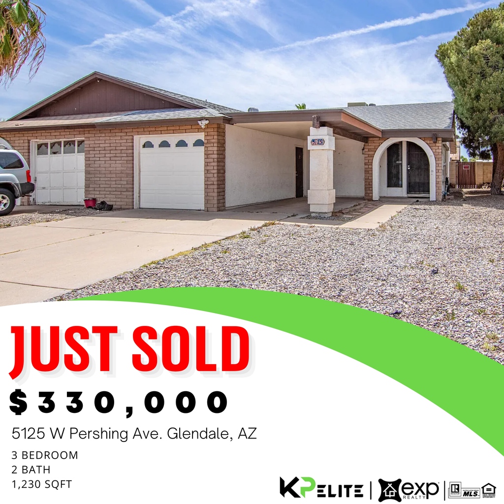 Sold! 🏡Agent James Martin has once again proven his exceptional skills in helping clients find their dream homes. 

#sold #justsold #Glendale #Glendalehomes #GlendaleAZ #closeddeal #offthemarket #soldhouse #realtoraz #kpeliteagent