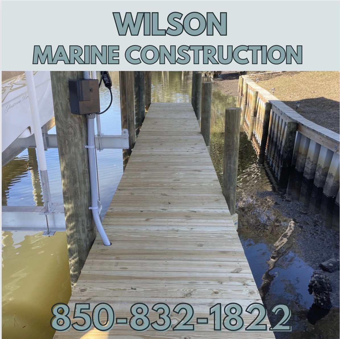 Do you need a new dock on your waterfront property? Give us a call to schedule a quote! 850-832-1822
.
.
.
#panamacity #panamacitybeach #destin #30a #marineconstruction #boatlife #boatownersunited