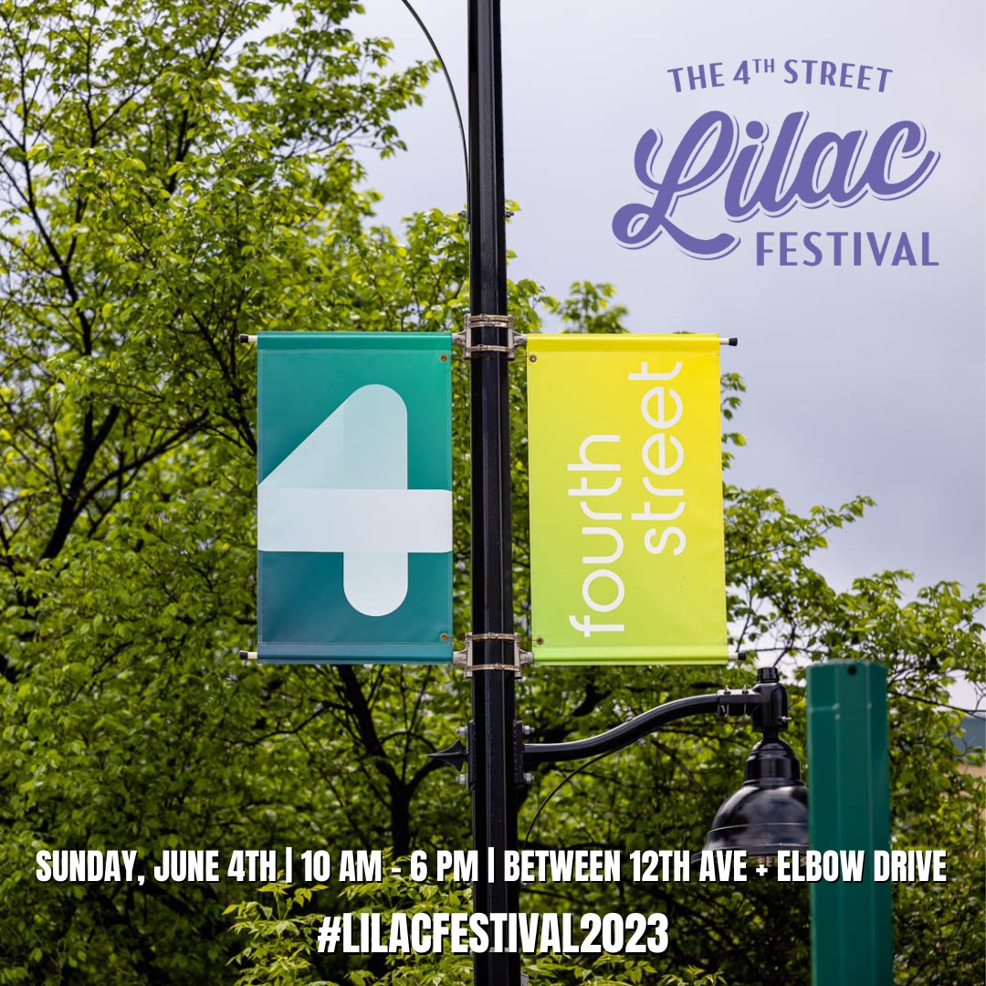 Join us this Sunday, June 4th at the #LilacFestival! Come down to check out local vendors, food trucks, and live entertainment from 10 a.m. to 6 p.m., between 12th Ave and Elbow Drive. And don’t forget to stop by our booth to say hello! We can’t wait to see you there! @lilacfest