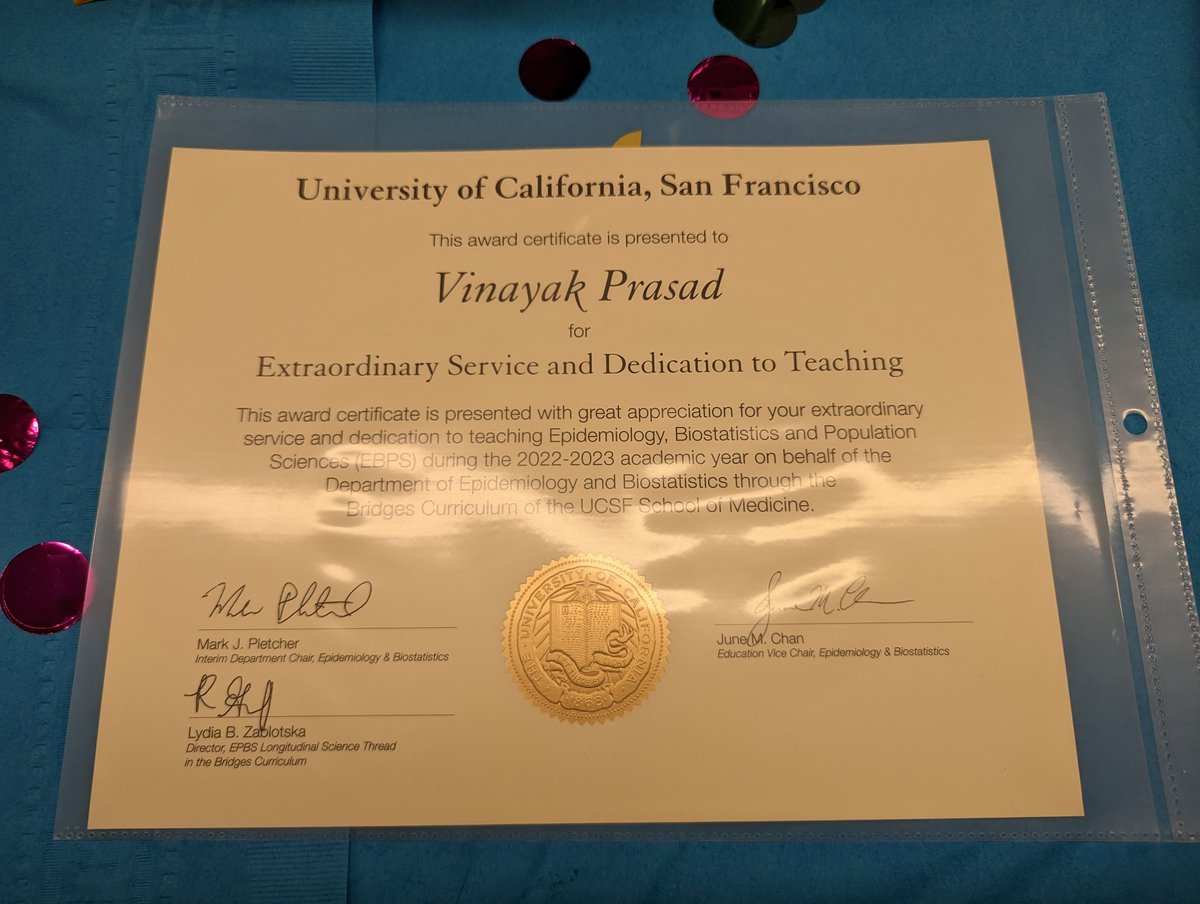 Vinay Prasad MD MPH tweet media