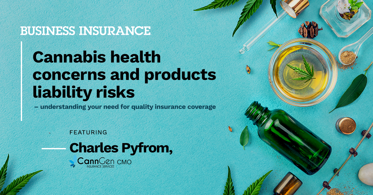 As the #cannabisindustry flourishes, so do the challenges it faces. In a recent feature by @BusInsMagazine, our very own CMO, Charles Pyfrom, sheds light on the concerns around #productliability within the #cannabis, #hemp, and #CBD sectors ⤵️

businessinsurance.com/article/202305…