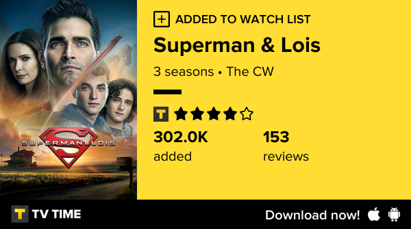 Aracnid0's tweet photo. I've just started following Superman &amp; Lois https://t.co/PsXe3j5UO7 #tvtime https://t.co/aVw8ARMLuz