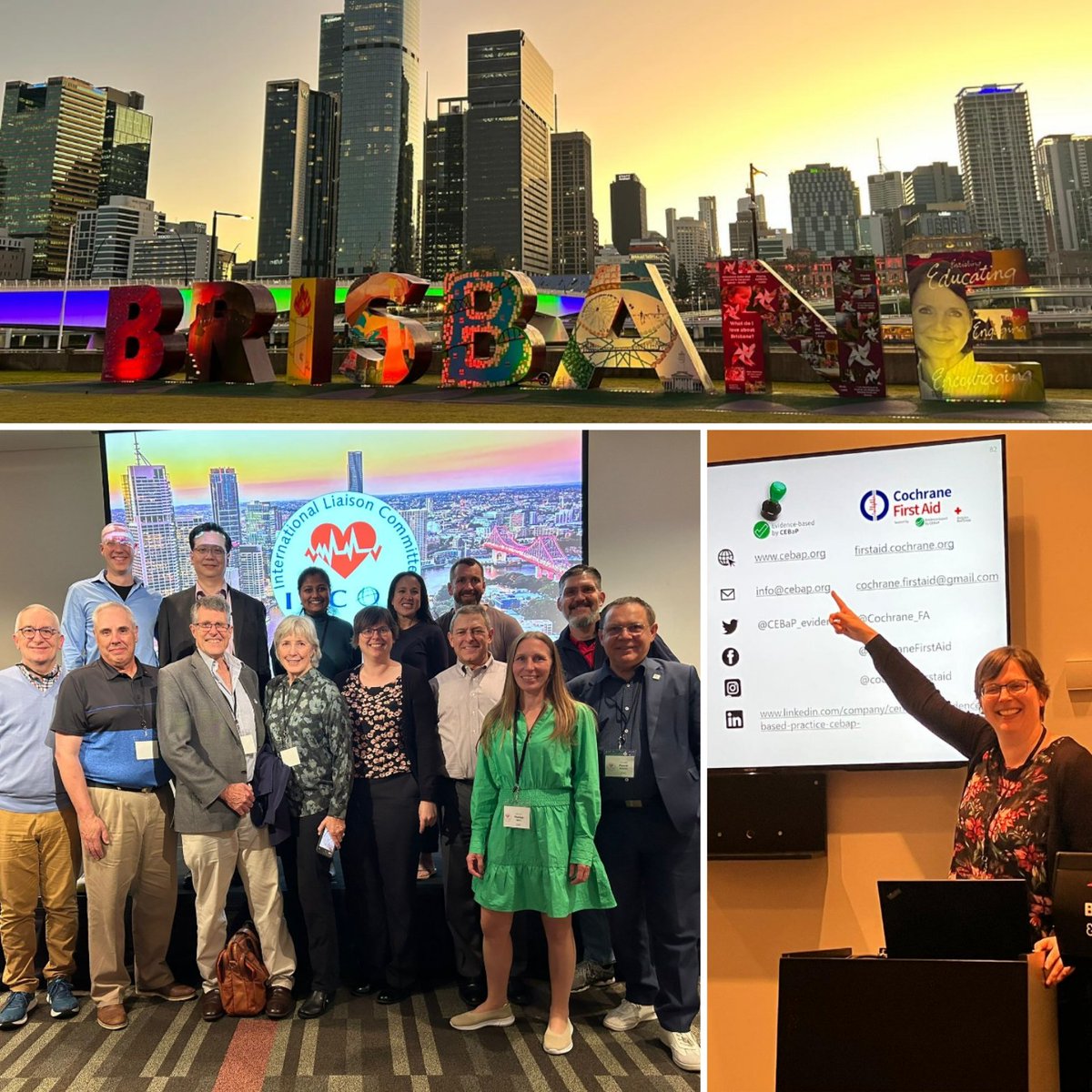 And... it's a wrap! Thanks to the entire @Ilcor_org #FirstAid Task Force for a productive and enjoyable face-to-face meeting the last 3 days! 🤓🇦🇺 @GFARC_IFRC @RedCross @redcrosscanada @AustralianResus @cochranecollab