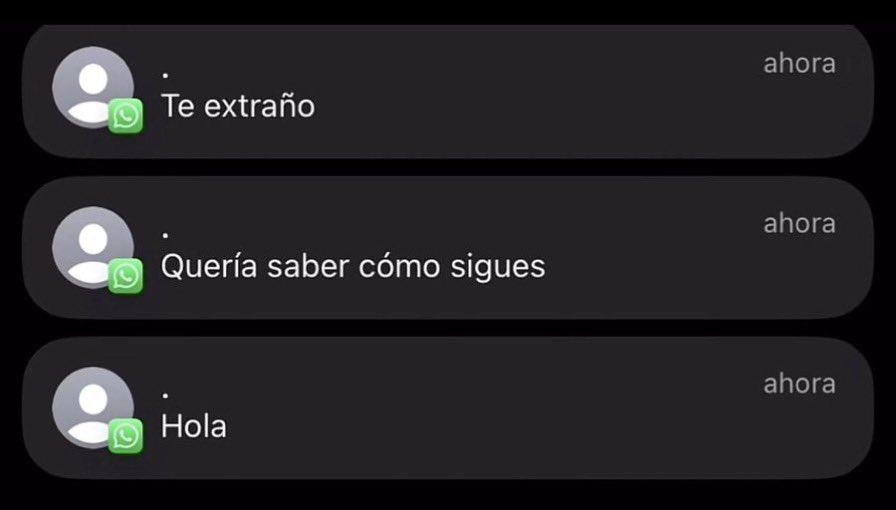 todos queremos esto de una persona específica