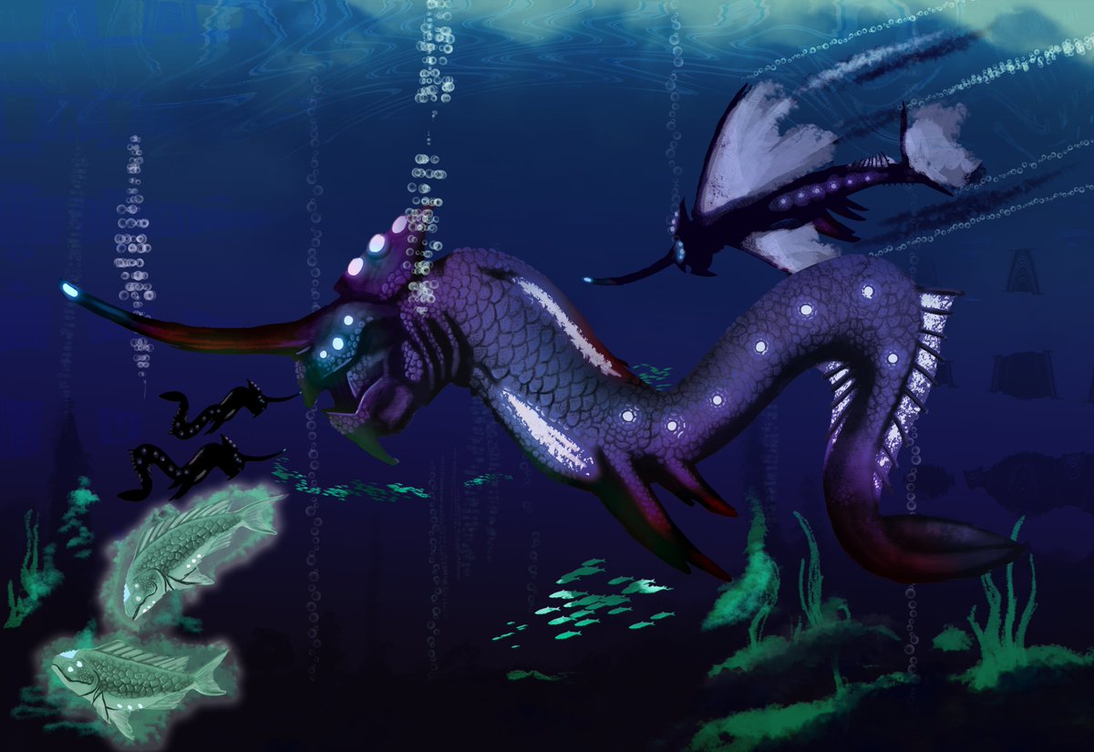 Finally done with school, so I can actually get on top of using social media! So here I post what I call "Snapfish". 

Check out my artstation for the process!
artstation.com/karlaycoste
#fish #conceptart #alien #alienfish #glowing