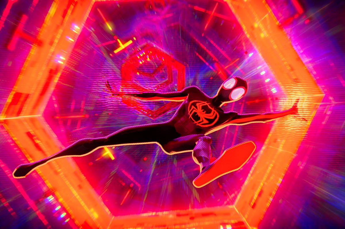 #AcrossTheSpiderVerse doubles down on everything I loved about the first film! It's got improved animation, another great soundtrack, tons of Easter Eggs, and so much more! The movie does drag a little, but it allows for the characters to grow! 

I need Beyond the Spider Verse!!!