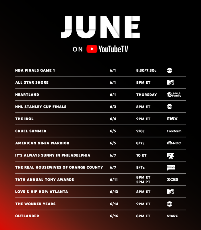 YouTube TV tweet media