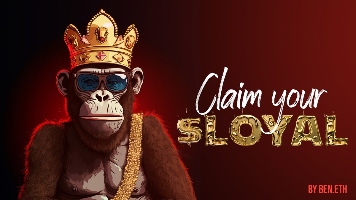 🎁 Don't miss your chance to participate in the $LOYAL token Airdrop and claim your tokens! 🔥

🔗loyal-eth.net

$xrp $eth $ltc $pls $btc $bnb $snek $PEPE $CAPO #ethereum $mong $psyop $ben #ben $trust $lbr $ocean $elmo $xrp #bitcoin $love $ladys #KuCoin $floki $bone