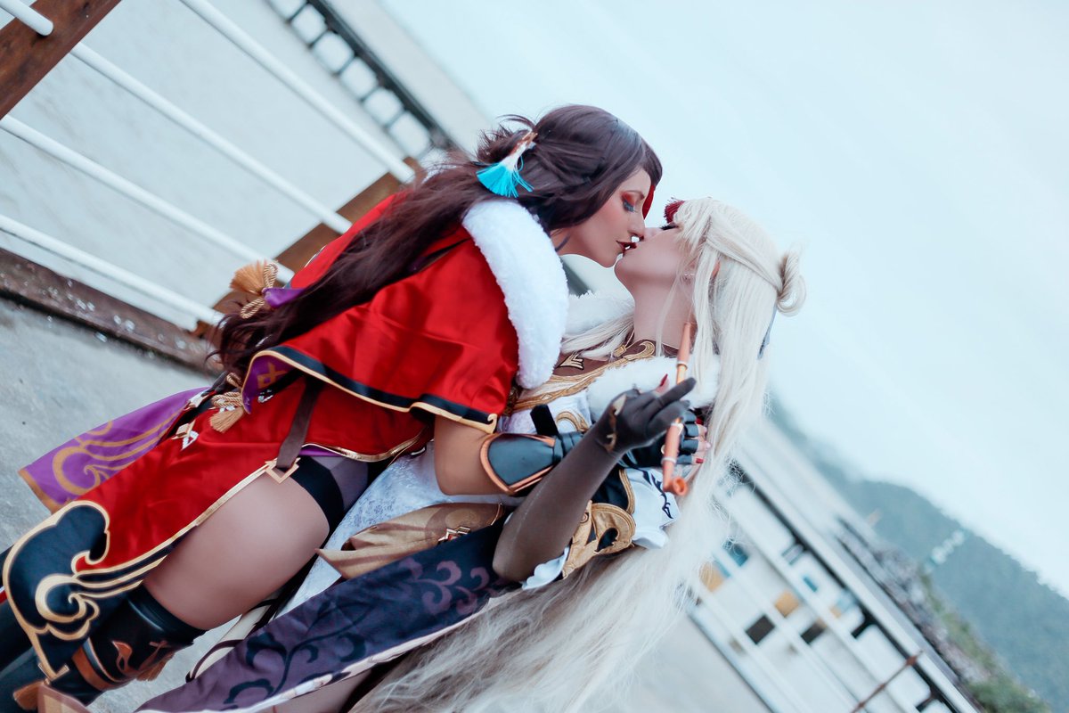 CosD0ll's tweet photo. “Only a true treasure catches the eye of Captain Beidou. It seems I've struck gold with this one.” 

Happy pride month 🏳️‍🌈

Beidou: @patripopes 
📸: @eckhardtph 

#PrideMonth #Pride2023 #GenshinImapact #beiguang https://t.co/2L8kaG51eZ