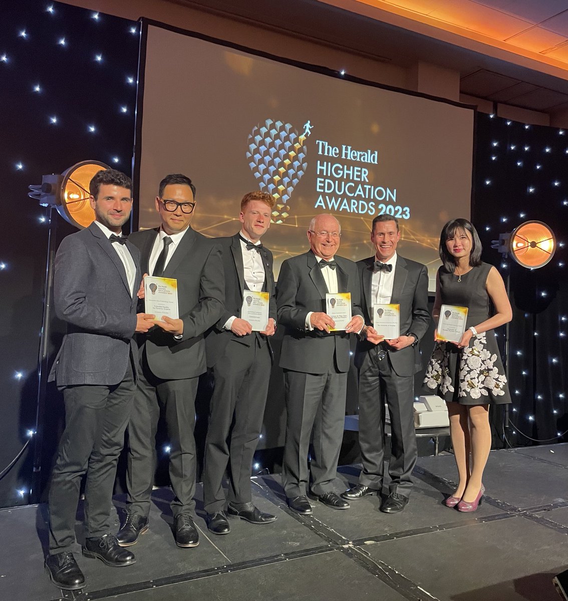 And that’s us just secured the biggie - University of the Year at the #HeraldHeds!

Thanks and congratulations to everyone who has helped us achieve this outstanding result - this is for all of us! 🏆
