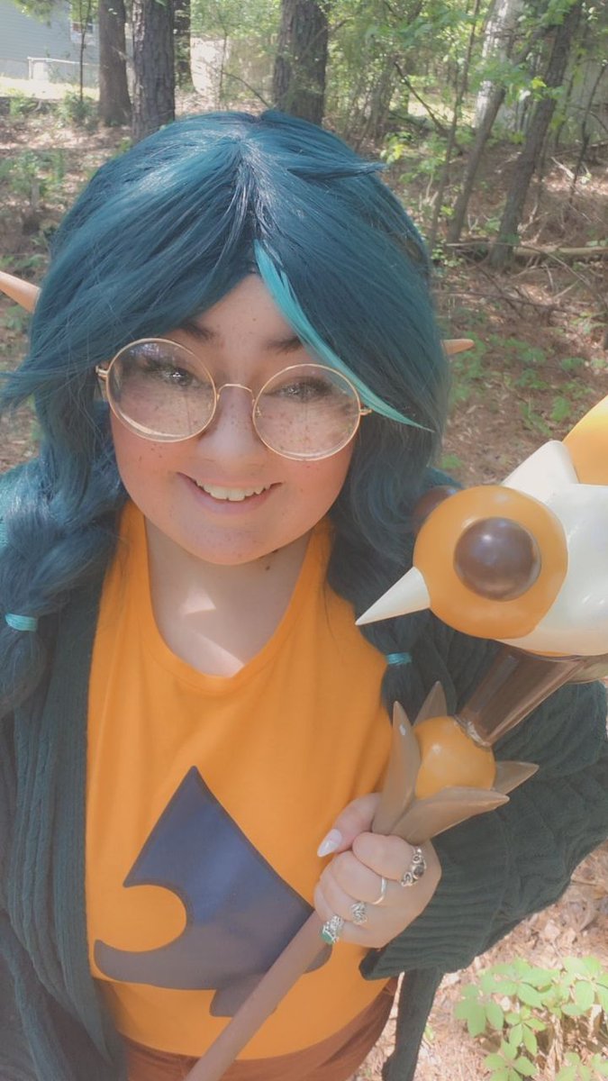🌈HI GAY✨️ happy pride month from your favorite pansexual witch

Thankyou @DanaTerrace for making my favorite character just like me💖💛💙
#OwlHouse #Owlhousecosplay #WillowPark #WillowParkcosplay
 #PansexualPride #PrideMonth