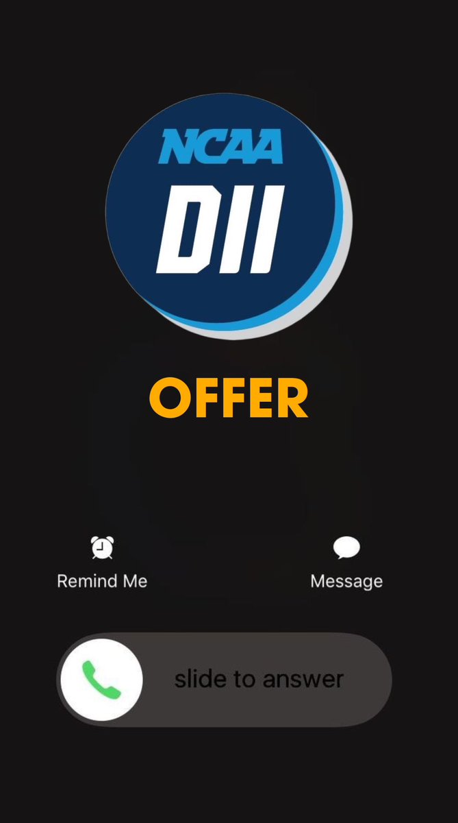 🚨 NCAA Division II OFFER on the 📞 who’s picking up this call? 👀

👇 DROP FILM &amp; RT! 👇