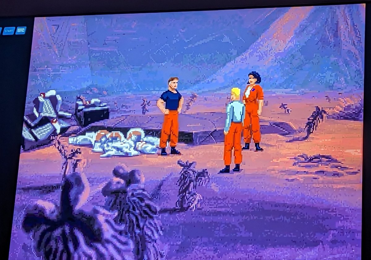 stevemassart's tweet image. The Dig, played it at uni, been a long time, and this is full talkie and has all the FMV, not like my ripped version back then #antstreamarcade