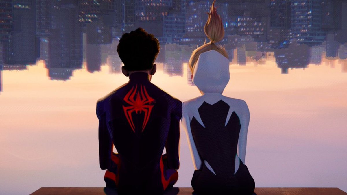 The2way12's tweet photo. #SpiderManAcrossTheSpiderVerse is everything I hoped for and even more. Never thought that this was possible, but it might even have topped the first one. Can't wait for #beyondthespiderverse. These movies are on pace to becoming the best cbm trilogy ever made. Just Masterpieces! https://t.co/zzEOJOeY9s