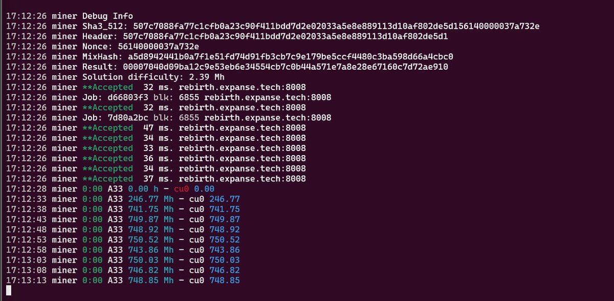 ExpanseOfficial's tweet photo. Opensource FrkHash miner with out and STINKIN FEEEEEEES.

Charging fees to use mining software is cringe. And goes against the ethos of blockchain. https://t.co/5LsvRK68L5