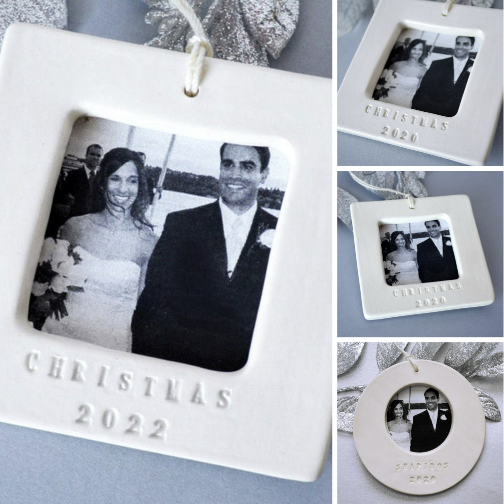 BravoBride's tweet photo. First Christmas Ornament 2023 - READY TO SHIP https://t.co/DUbKpIkA2V @etsymktgtool https://t.co/V3GyRIWRdp