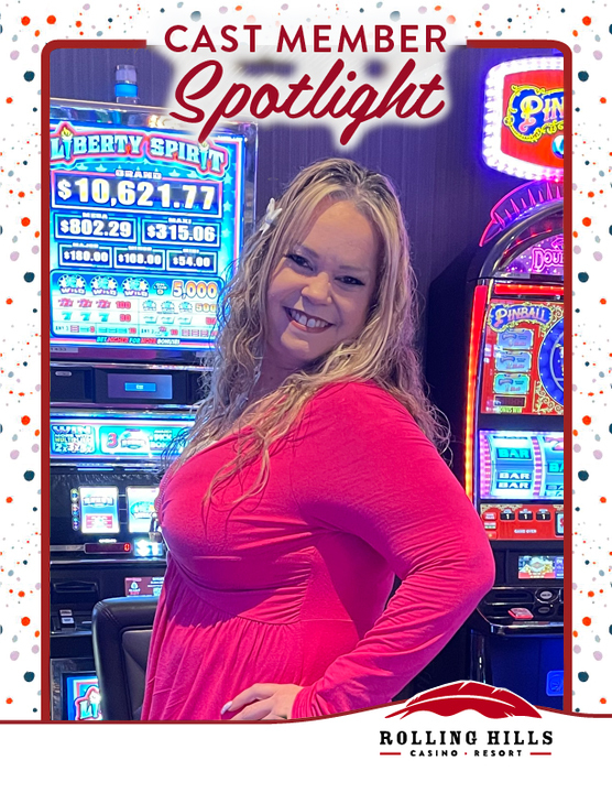 Christine is a #CasinoHost at #RollingHills #Casino and #Resort and always wants our guests to have a #fun stay with us! 🎉

Join Christine & our #Cast by #applying at rhcjobs.com!

#rhcasino #career #casinojobs #castmember #employment #hiring #job #jobs #norcaljobs