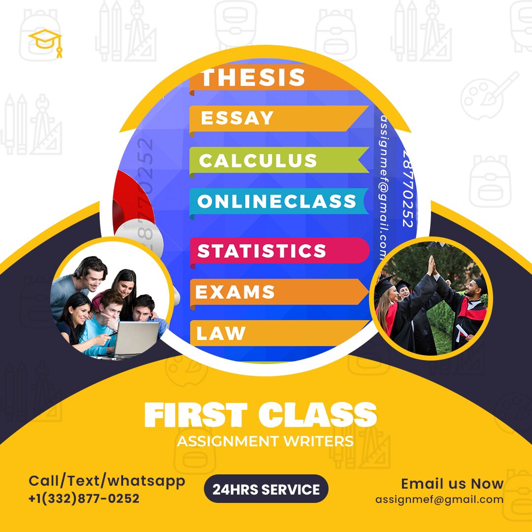 assignmef's tweet image. 24/7 assistance with your academic work.