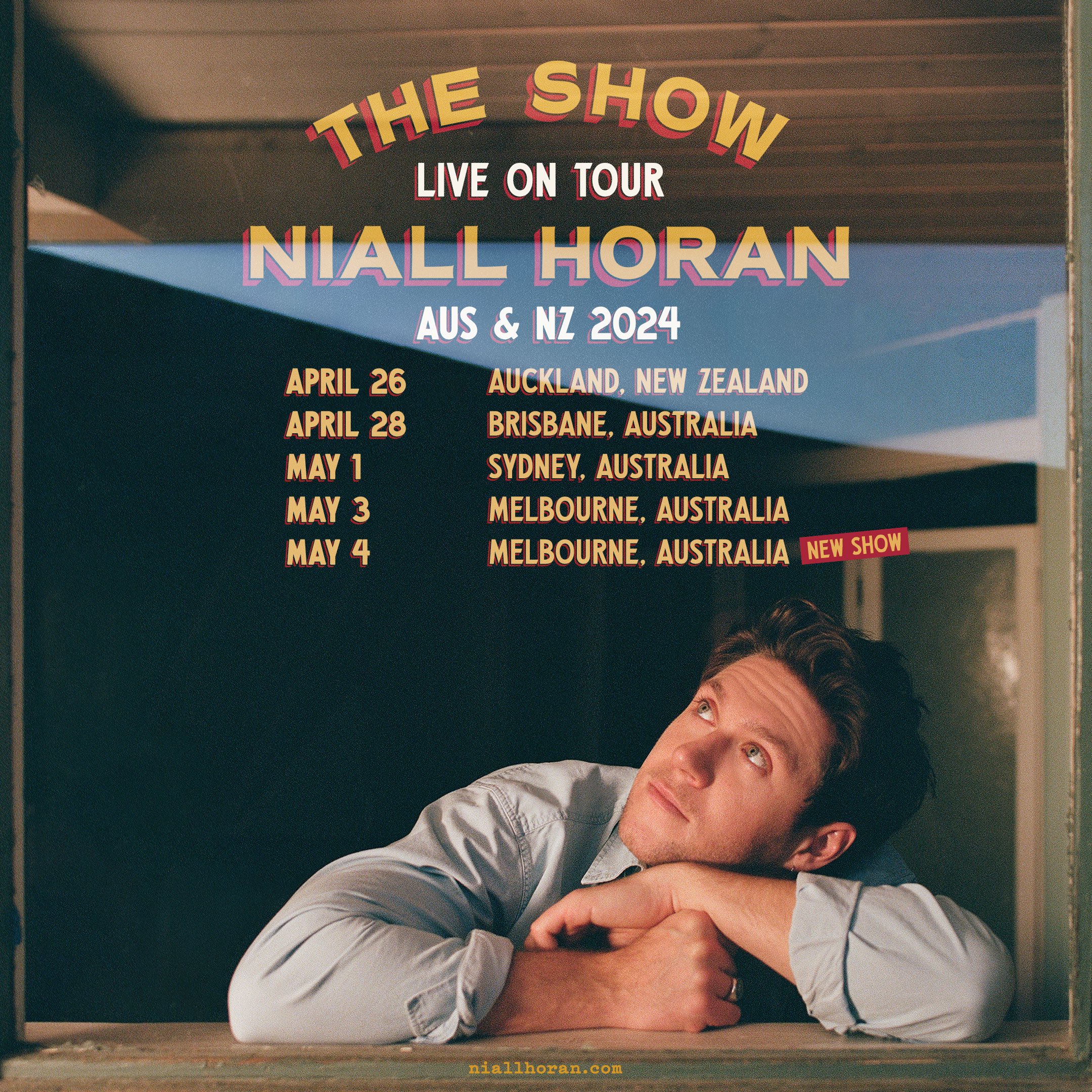 Niall Horan Australian Tour 2024 Enid Odelia