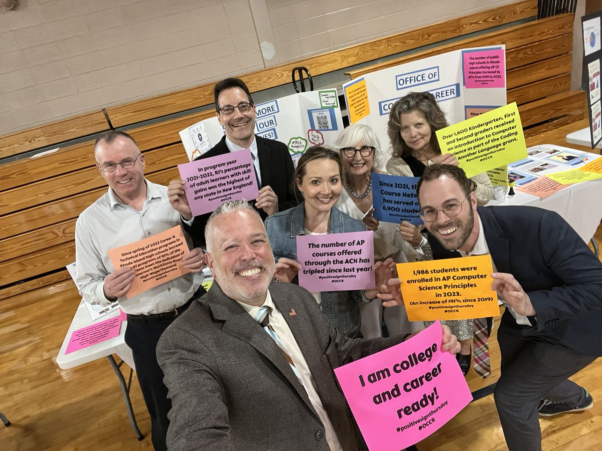 A great team @RIDeptEd #OCCR #OSO #positivesignthursday