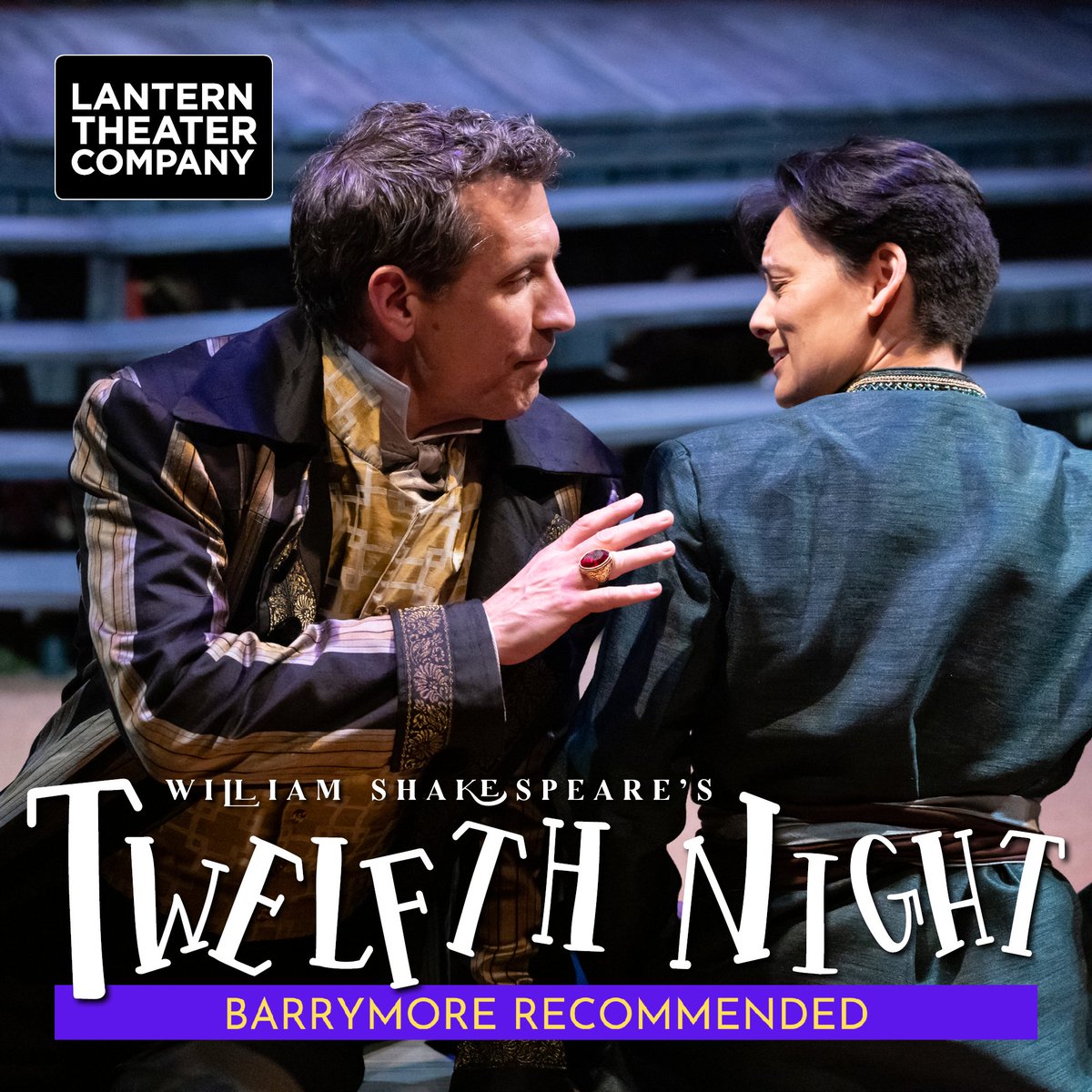 ✨BREAKING NEWS✨
William Shakespeare's TWELFTH NIGHT is officially #BarrymoreRecommended! Congrats to the cast and creative team!

DON'T MISS IT. Join us now thru 6/18 → bit.ly/3yxsWpQ

#12thNightLTC #phillytheater #phillytheatre #shakespeare <a href="/TheatrePhilly/">Theatre Philadelphia</a>