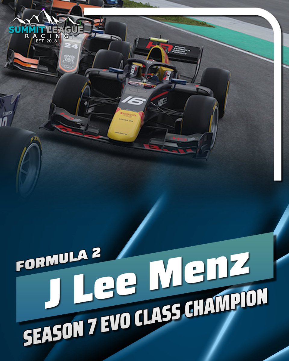 This kinda happened a couple weeks ago, but in <a href="/SLR_Official_/">Summit League Racing 🏁</a> I managed to win the division 2 championship for the second season in a row. And on top of that, finally got my first F2 Evo title aswell. Brilliant season that I couldn't be happier with. Onto next game we go.