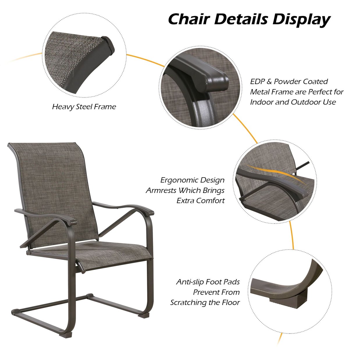 peakhomefurnis1's tweet photo. Outdoor 6 Pieces Metal Spring Chairs Patio Rocking Dining Chairs with High Backrest and Armrest
check us out at https://t.co/16etdd7Bgy
#chair #patio #patiodecor #furniture #interiordesign #family #hangout #SpringChair #Rockingchair #DiningChair #metalchair https://t.co/p7DCI74X88