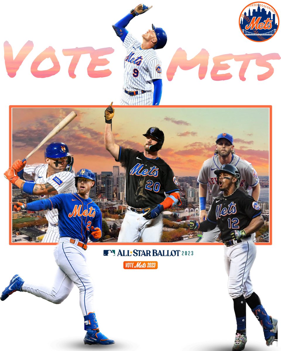 MetsMuseLFGM's tweet photo. Vote @Mets for the all star game to send your favorite players to Seattle  @MLB 

🗳️ https://t.co/zlRWPviKfz https://t.co/dJ9U2mmCUc