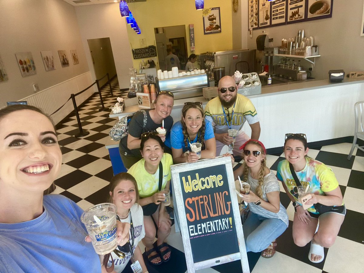 <a href="/Meadows_Loudoun/">Meadows One Loudoun</a> - what a way for our staff to cool off after a hot field day!   THANK YOU for blessing our staff at <a href="/SterlingElem/">Sterling Elementary</a>.   A sweet end to our busy day!  <a href="/kmister6/">Kimberly Mister</a> <a href="/MrsChang_/">Stacey Chang</a> <a href="/MsJThor/">Jess Thor</a> <a href="/Ms_Colarossi/">Ms.Colarossi</a> <a href="/MsMcGhee1/">Ms. McGhee</a> @larrytheattendancefairy <a href="/MrsDanielGifted/">Jennifer Daniel</a> <a href="/ColtFletcher2/">Colt Fletcher</a>
